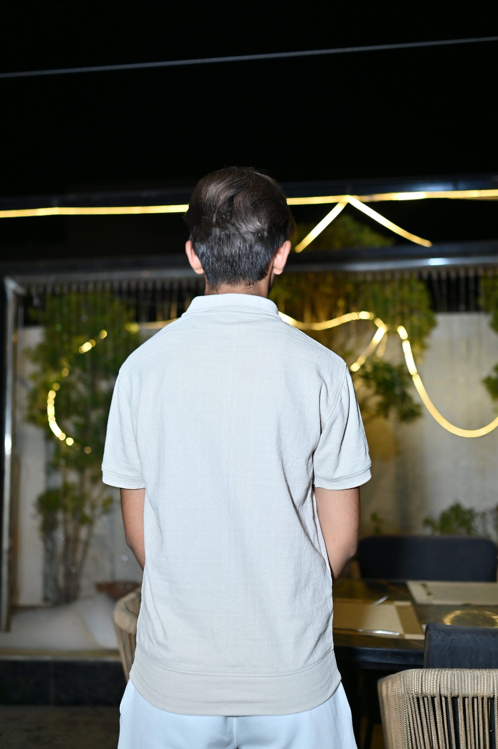 Premium White Men's Polo T-Shirt | Casual Cotton T-Shirt - Image 2