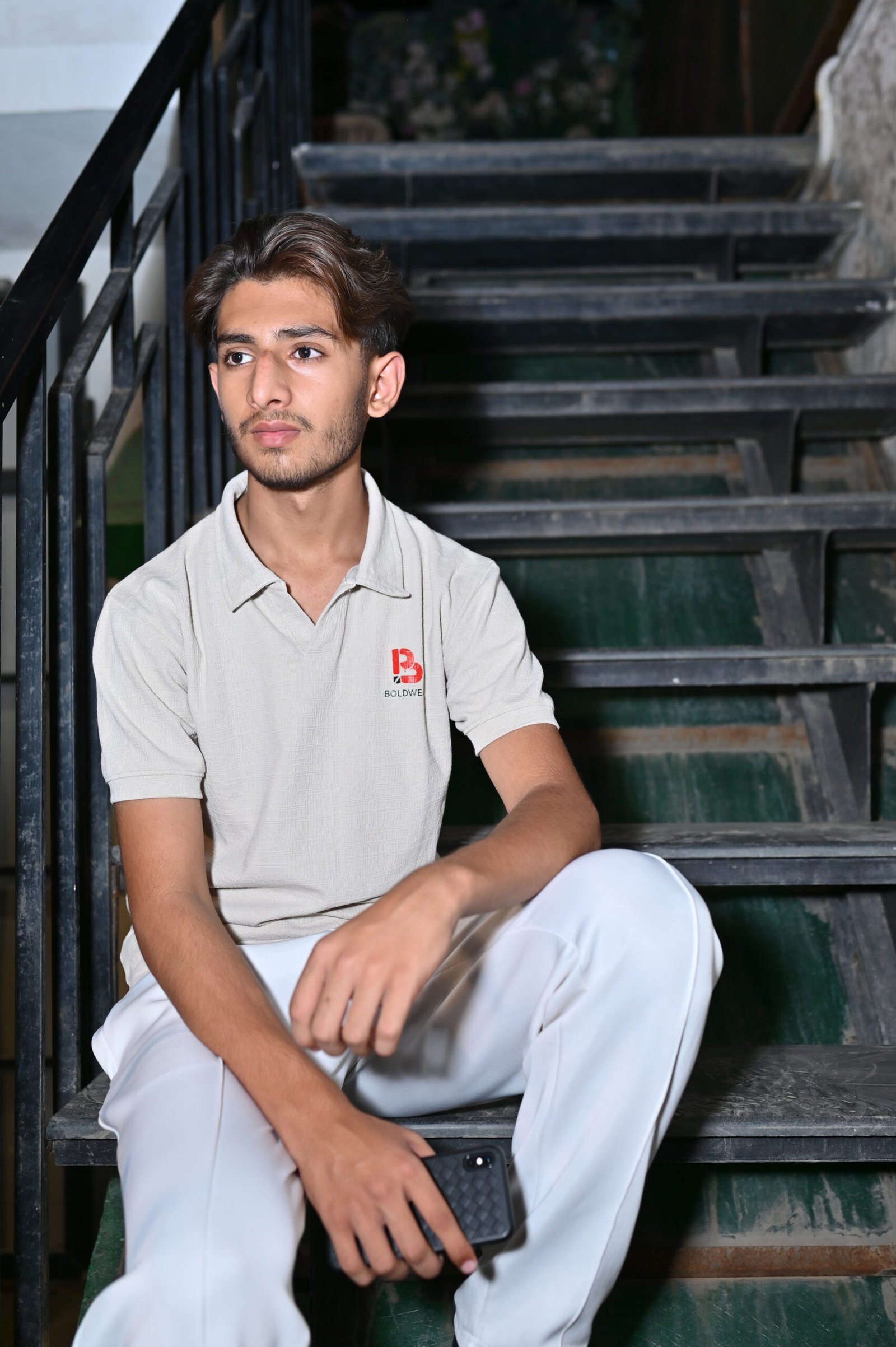 Premium White Men's Polo T-Shirt | Casual Cotton T-Shirt - Image 4